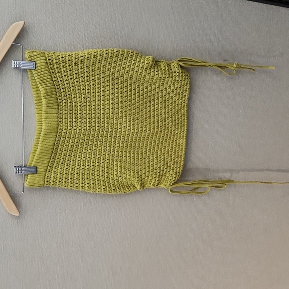 Beige Botany Crochet Skirt Size Small - Picture 5 of 12